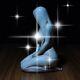 10-in Beauty Sculpture Artwork Decoration Ornament Resin Realistic Figure Statue