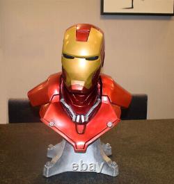 11 Iron Man MK3 Led Eye Figures Tony Strak BIG Statue Resin Bust Model