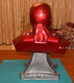 11 Iron Man MK3 Led Eye Figures Tony Strak BIG Statue Resin Bust Model