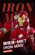 11 Iron Man MK7 GK Resin Action Figure Statue Model LED Collect 49cm Xmas Gifts