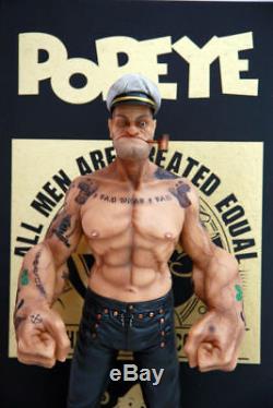 12Popeye 1/6 FIGURE The Sailor Resin Statue Realistic TATTOO BODY Ver. In stock