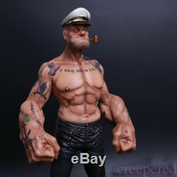 12 Headplay Popeye 1/6 FIGURE The Sailor Resin Statue TATTOO BODY Model