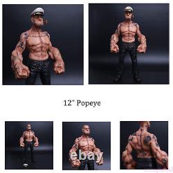 12 Headplay Popeye 1/6 FIGURE The Sailor Resin Statue TATTOO BODY Model withbox