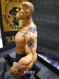 12 Popeye 1/6 FIGURE The Sailor Resin Statue TATTOO BODY Model Withbox Collect