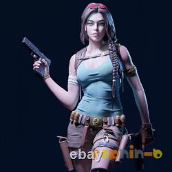 14 Scale Model Kit Lara Croft Unpainted 3d Print Statue Figure NSFW