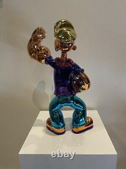 15 POPEYE WYNN SCULPTURE monopoly kaws HAND MADE POP ART STATUE FIGURE