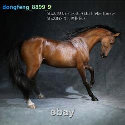 16 Ferghana Horse Figures Model Animals Statues Resin Collection Children Toys