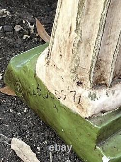 1971 VTG Nude Women Statue Sculpture Figure Art Garden Nice Signed 70s Hawaii