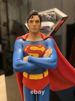 1978 SUPERMAN THE MOVIE STATUE (Deluxe) C Reeves by Iron Studios 110 (US)NEW