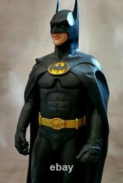 1989 BATMAN MICHAEL KEATON 1/6 scale Statue Custom Solid resin figure, Rare