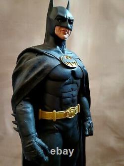 1989 BATMAN MICHAEL KEATON 1/6 scale Statue Custom Solid resin figure, Rare