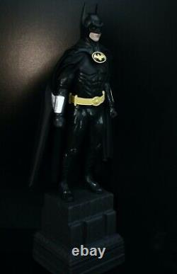 1989 Batman 1/6 Custom Statue Figure 12 inch Keaton Burton NOT hot toys sideshow