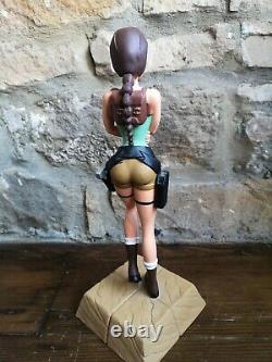 1997 Vintage Tomb Raider Lara Croft Statue By Core Design & Eidos Interactive