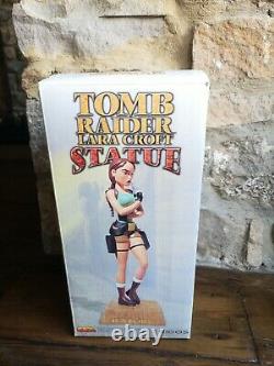 1997 Vintage Tomb Raider Lara Croft Statue By Core Design & Eidos Interactive