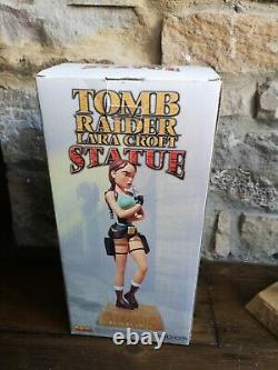 1997 Vintage Tomb Raider Lara Croft Statue By Core Design & Eidos Interactive