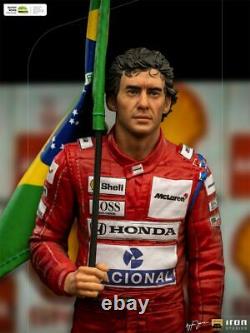 1/10 Iron Studios ASENNA39420-10 Ayrton Senna 1991 Brazilian Grand Prix Statue