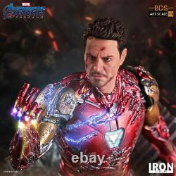 1/10 Iron Studios MARCAS21519-10 Avengers 4 Iron Man Statue Figure Model Gifts