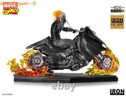 1/10 Scale Iron Studios Ghost Rider Motorcycle Figure Statue Model Limited Gift