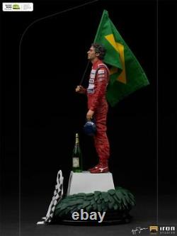 1/10th Iron Studios 1991 Brazilian Grand Prix Ayrton Senna Collectible Statue