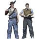 1/35 Resin Figure of Civilian Armed Soldier 2 People Micro-Reduced Statue DIY