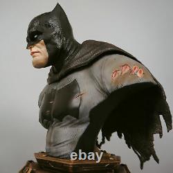 1/3 Scale Batman Arkham City Bust Recast Resin Figure Statue 11H With3 heads