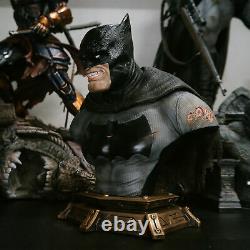 1/3 Scale Batman Arkham City Bust Recast Resin Figure Statue 11H With3 heads