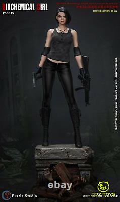 1/4th PUZZLE STUDIO PS001 Resident Evil Statue Jill Valentine Figure Camo. Model