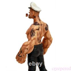 1/6 Headplay Popeye 12The Sailor Resin Statue Tattoo Figure Body Model