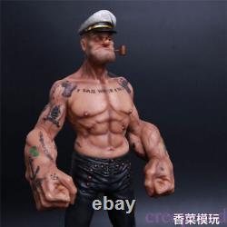 1/6 Headplay Popeye 12The Sailor Resin Statue Tattoo Figure Body Model