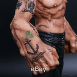 1/6 Popeye The Sailor Resin Statue Realistic TATTOO BODY Ver. Action Figure New