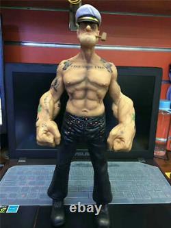 1/6 Scale 12inches Popeye Tattoos Popeye the Sailor Action Figure Statue Model