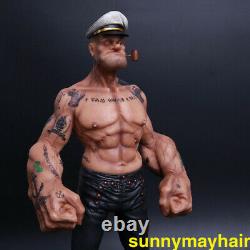 1/6 Scale Popeye Tattoos Popeye the Sailor 12inches Action Figure Statue Model