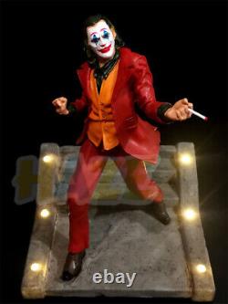 2019 Joker Joaquin Phoenix Authur Fleck Figure Statue Light Gift New