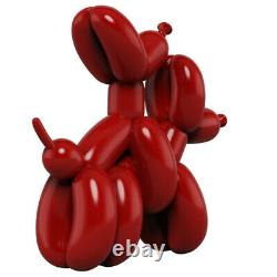 2/Pcs Pooping Balloon Dog Figure Abstract Art Dog Statue Back Huging HypeBeast