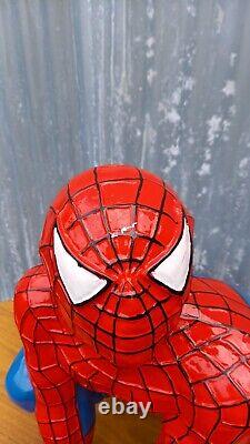 2 ft Spiderman Crouching Resin Display Statue Man Cave