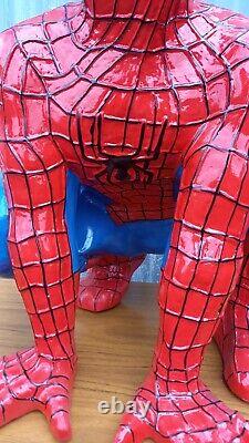 2 ft Spiderman Crouching Resin Display Statue Man Cave