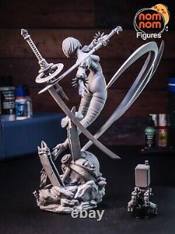 2b Nier Automata Game / Anime Garage Kit Figure Collectible Statue Handmade