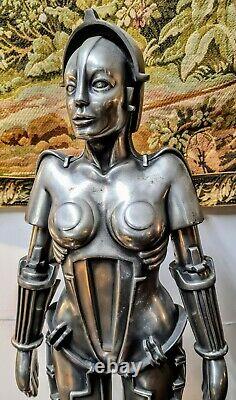 32 Metropolis Maria Figure Statue Fritz Lang Compulsion Gallery Pewter Resin