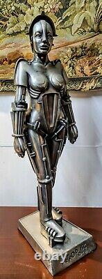 32 Metropolis Maria Figure Statue Fritz Lang Compulsion Gallery Pewter Resin