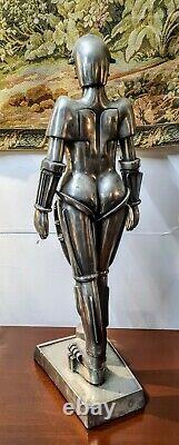 32 Metropolis Maria Figure Statue Fritz Lang Compulsion Gallery Pewter Resin