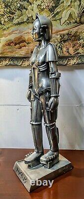 32 Metropolis Maria Figure Statue Fritz Lang Compulsion Gallery Pewter Resin