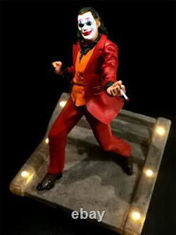 35CM Joker Action Figure Movie Joker Cosplay Statue Resin Model Toy Collection