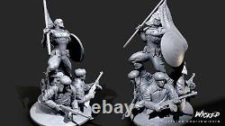 3D Print-Capt America World War ll-Grey Or Painted-Custom Resin Statue-DC Marvel