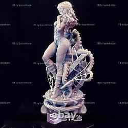 3D Print -Spider Woman Standing- Grey Or Painted -Custom Resin Statue -DC Marvel