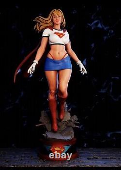 3D Printed Supergirl Statue Kit 1/6 Scale -Normal Or NSFW