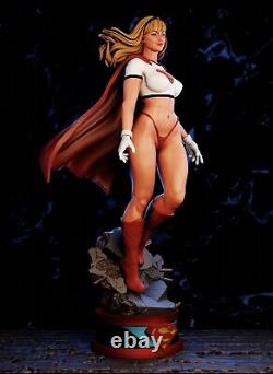 3D Printed Supergirl Statue Kit 1/6 Scale -Normal Or NSFW