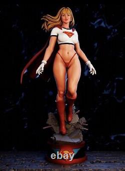 3D Printed Supergirl Statue Kit 1/6 Scale -Normal Or NSFW
