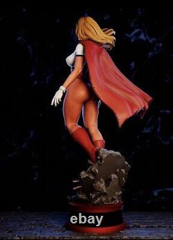 3D Printed Supergirl Statue Kit 1/6 Scale -Normal Or NSFW