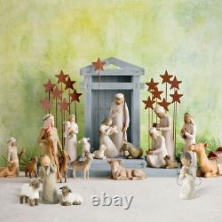 3/10/20PCS New Nativity Figures Statue Hand Painted Decor Christmas Gift