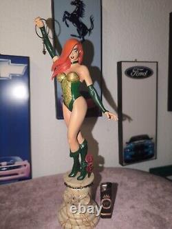 40CM Resin Figure Hand Painted CLAYBURN CS MOORE DAWN VARIANT EDITION STATUE Red
